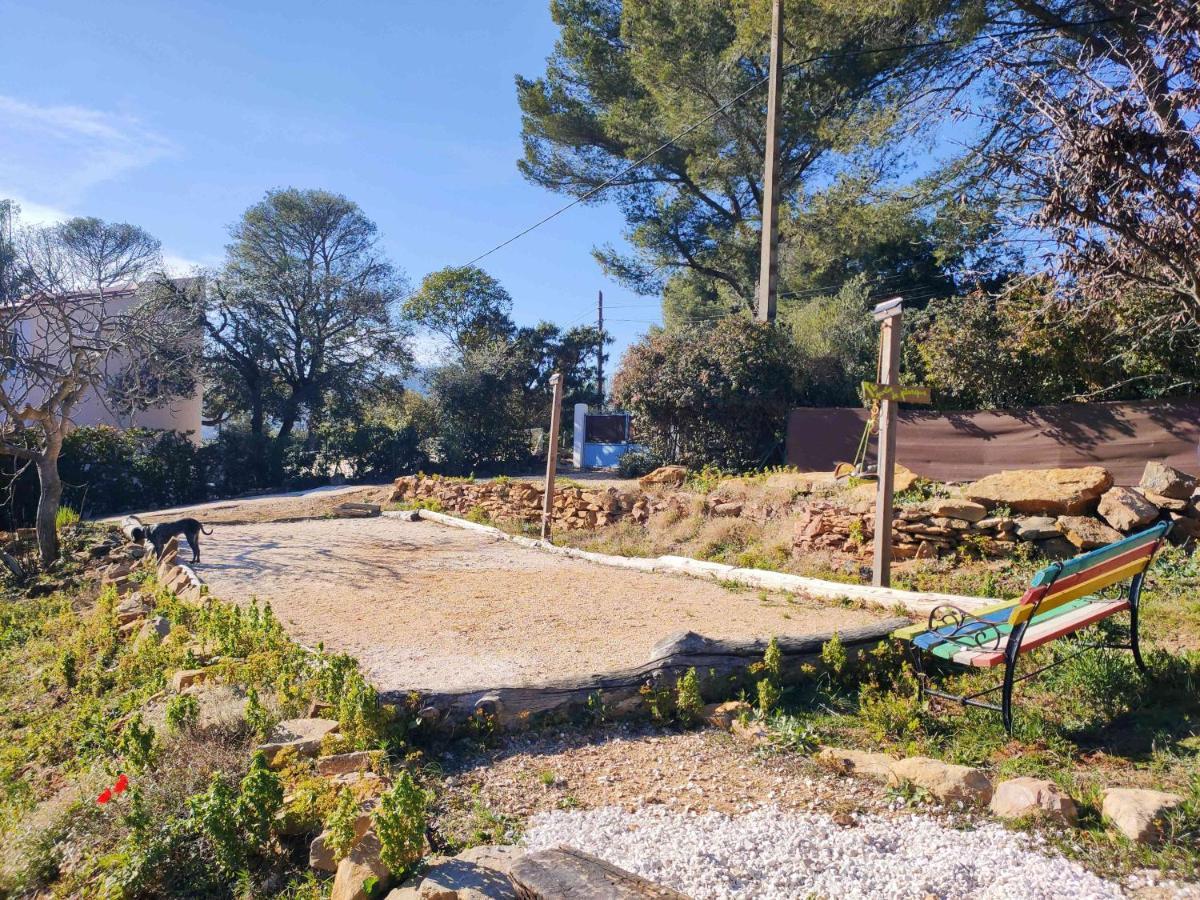 Arche De Noe Atypique, Boheme , Nature, Piscine Chauffee De Paques A Toussaint , Spa , Sauna , Loisirs Le Beausset Eksteriør billede