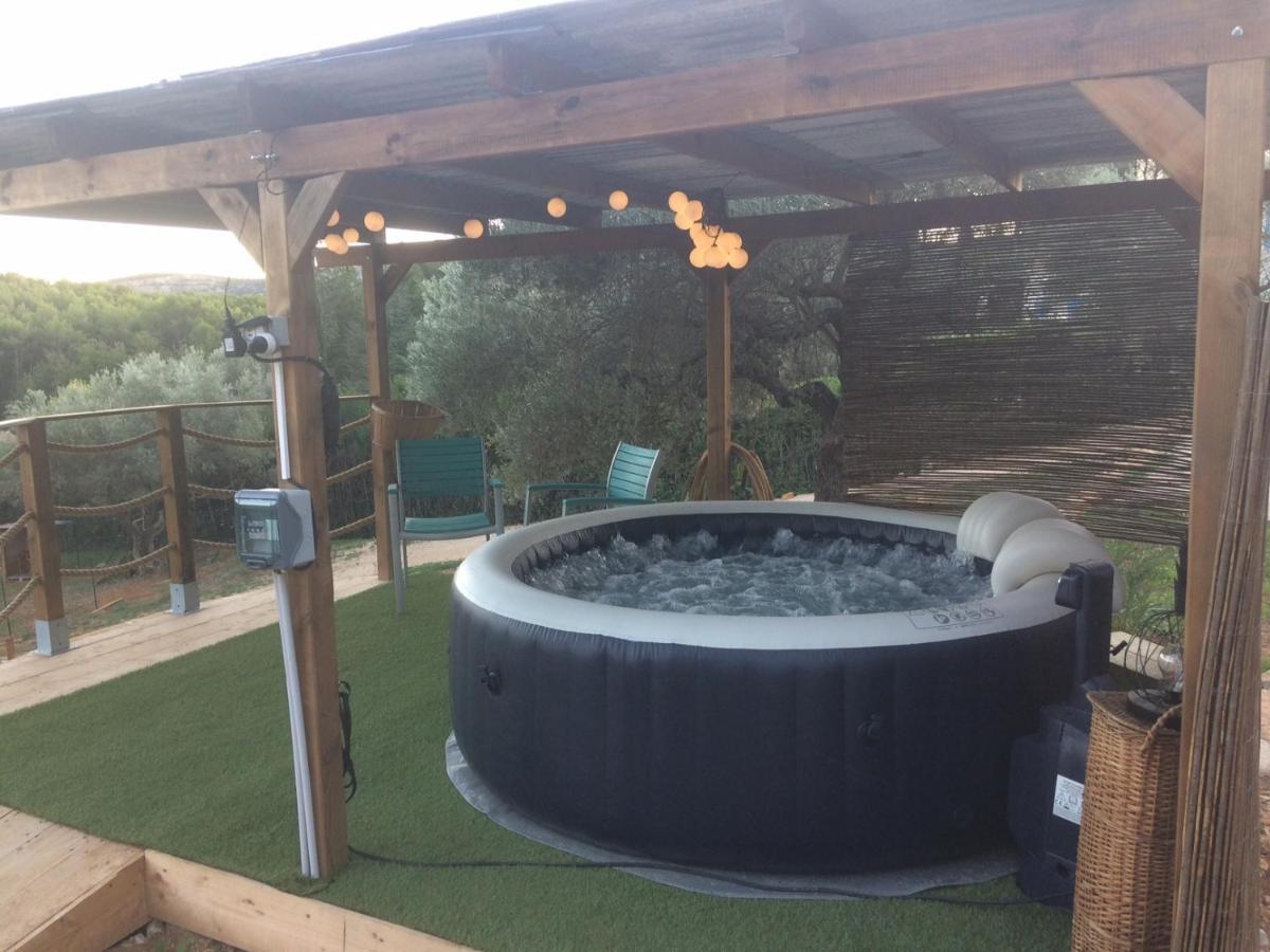 Arche De Noe Atypique, Boheme , Nature, Piscine Chauffee De Paques A Toussaint , Spa , Sauna , Loisirs Le Beausset Eksteriør billede